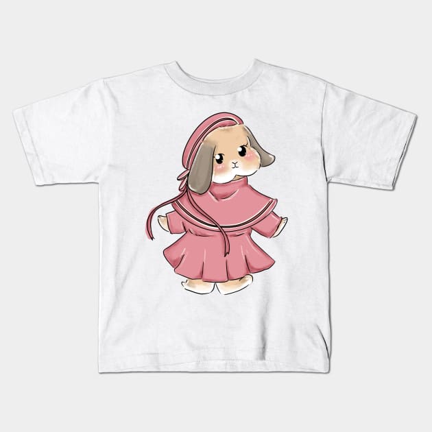 Pink Rabbit Cardcaptor Sakura Outfit _ Bunniesmee Kids T-Shirt by GambarGrace